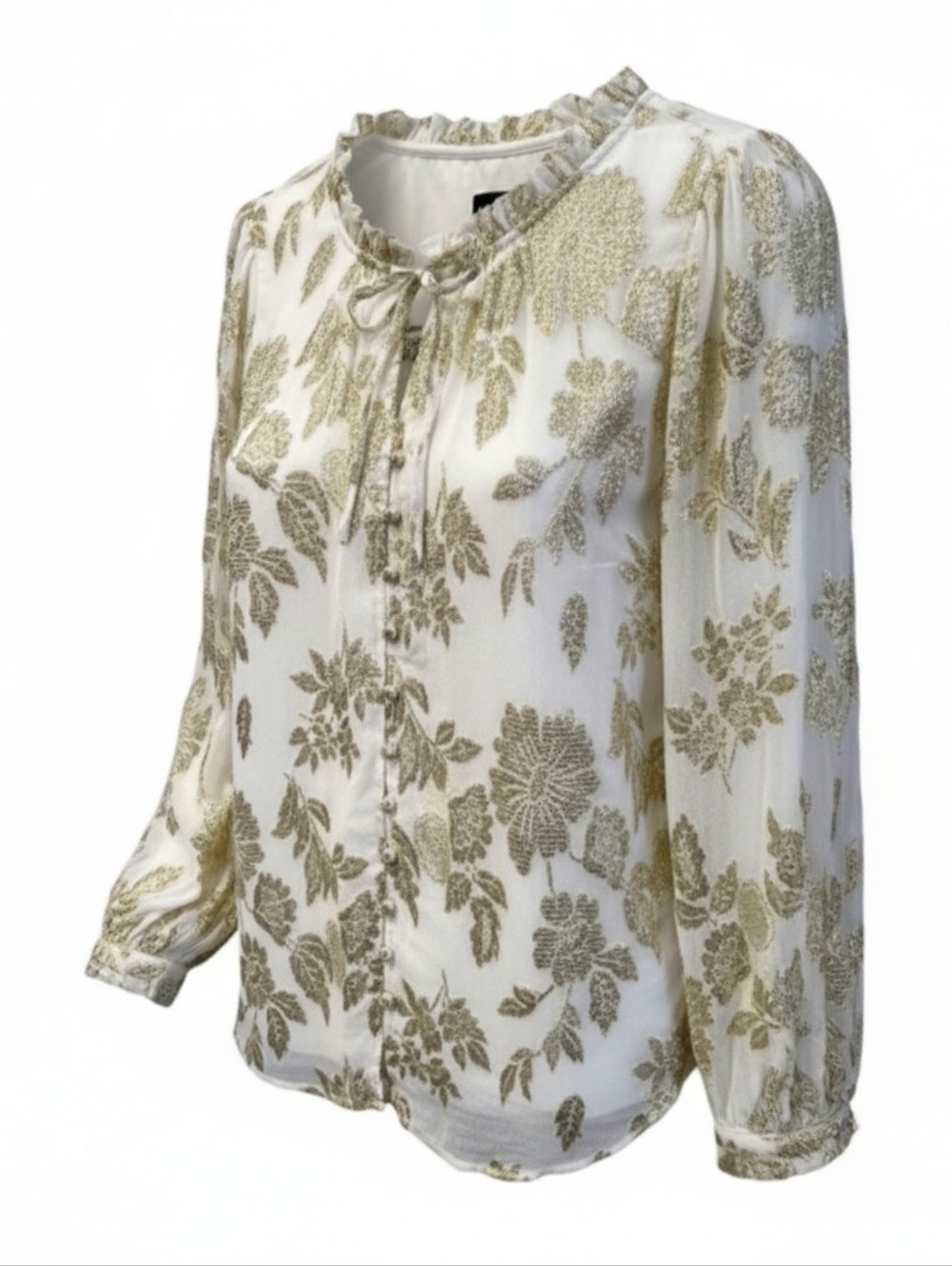 NWT Talbots Gold Blouse